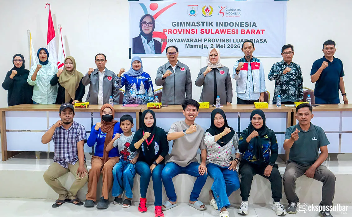 Muslub Cabor Gimnastik 2026 Tetapkan Ketua Baru Secara Aklamasi, Dispoparekraf Sulbar Siap Bersinergi