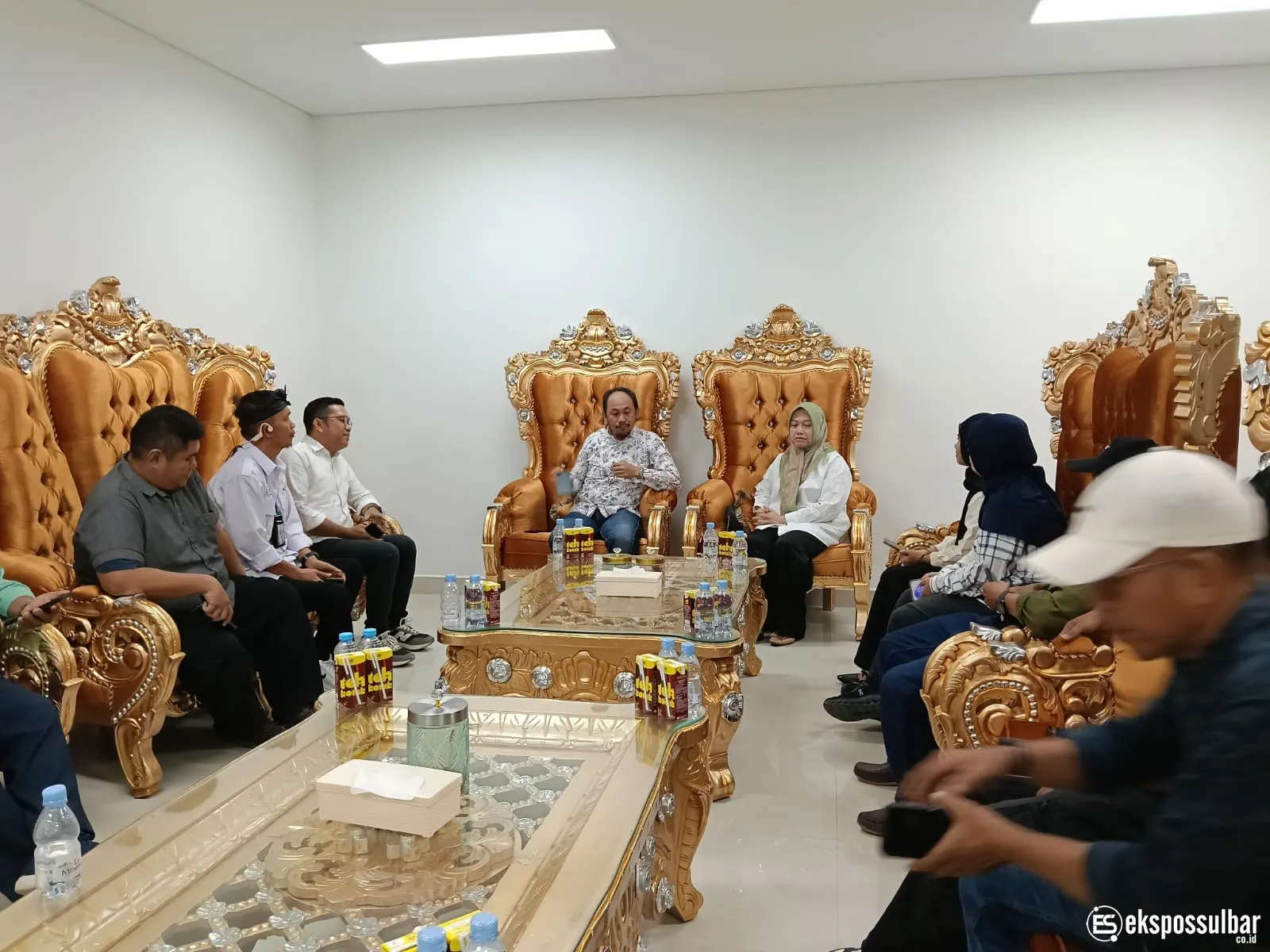 Sinergi Legislatif dan Media, Ketua DPRD Sulbar Terima Audiensi Pengurus SMSI