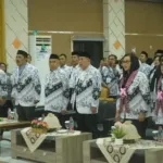 Ketua TP PKK Sulbar Harsinah Suhardi Kukuhkan Ibunda Guru Kabupaten se-Sulbar