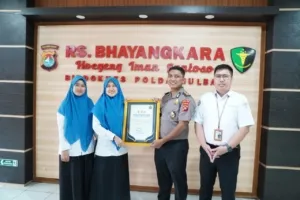 RS Bhayangkara Polda Sulbar Raih Penghargaan Digitalisasi dari BPJS Kesehatan