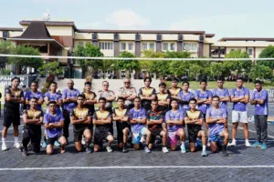 Grand Final Pertandingan Bola Voli Satker Polda Sulbar: Brimob dan Polres Mateng Beradu Sengit Rebut Gelar Juara