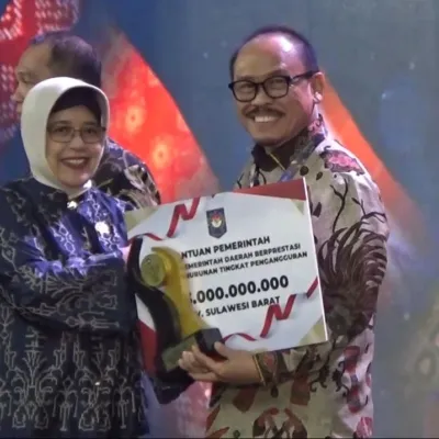 Sulbar Raih Juara I Se-Sulawesi dalam Upaya Penurunan Pengangguran, Suhardi Duka: Ini Anugerah untuk Rakyat