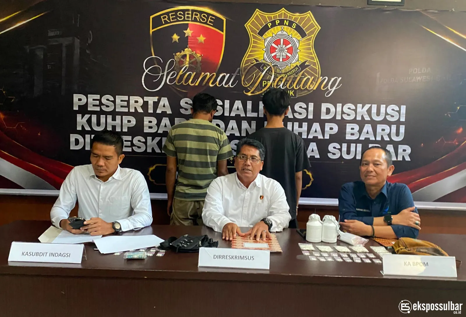 Ditkrimsus Polda Sulbar dan Balai POM Ungkap Peredaran Obat Ilegal Boje di Mamuju, Ribuan Butir Diamankan