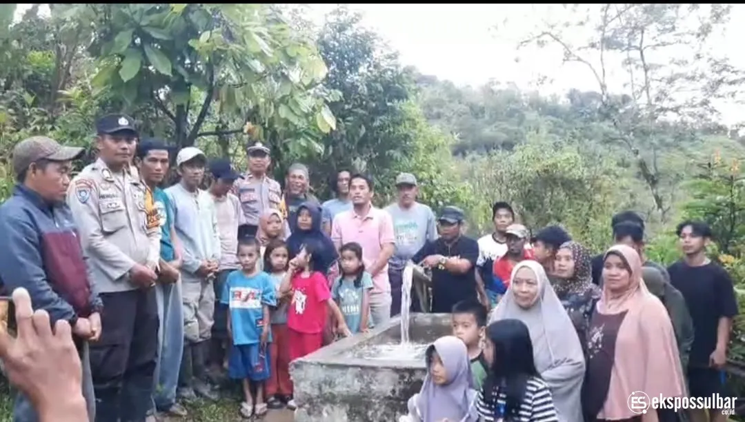 Hadirkan Solusi Nyata, Kapolda Sulbar Salurkan Bantuan Sarana Air Bersih untuk Warga Pepana Mamasa