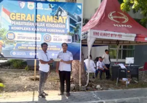 Gerai Samsat Kantor Gubernur Sulbar Kini Buka Setiap Hari Kerja