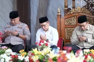 Hadiri Dzikir Bersama Polda Sulbar, Junda Maulana Tekankan Pentingnya Evaluasi dan Perbaikan Diri