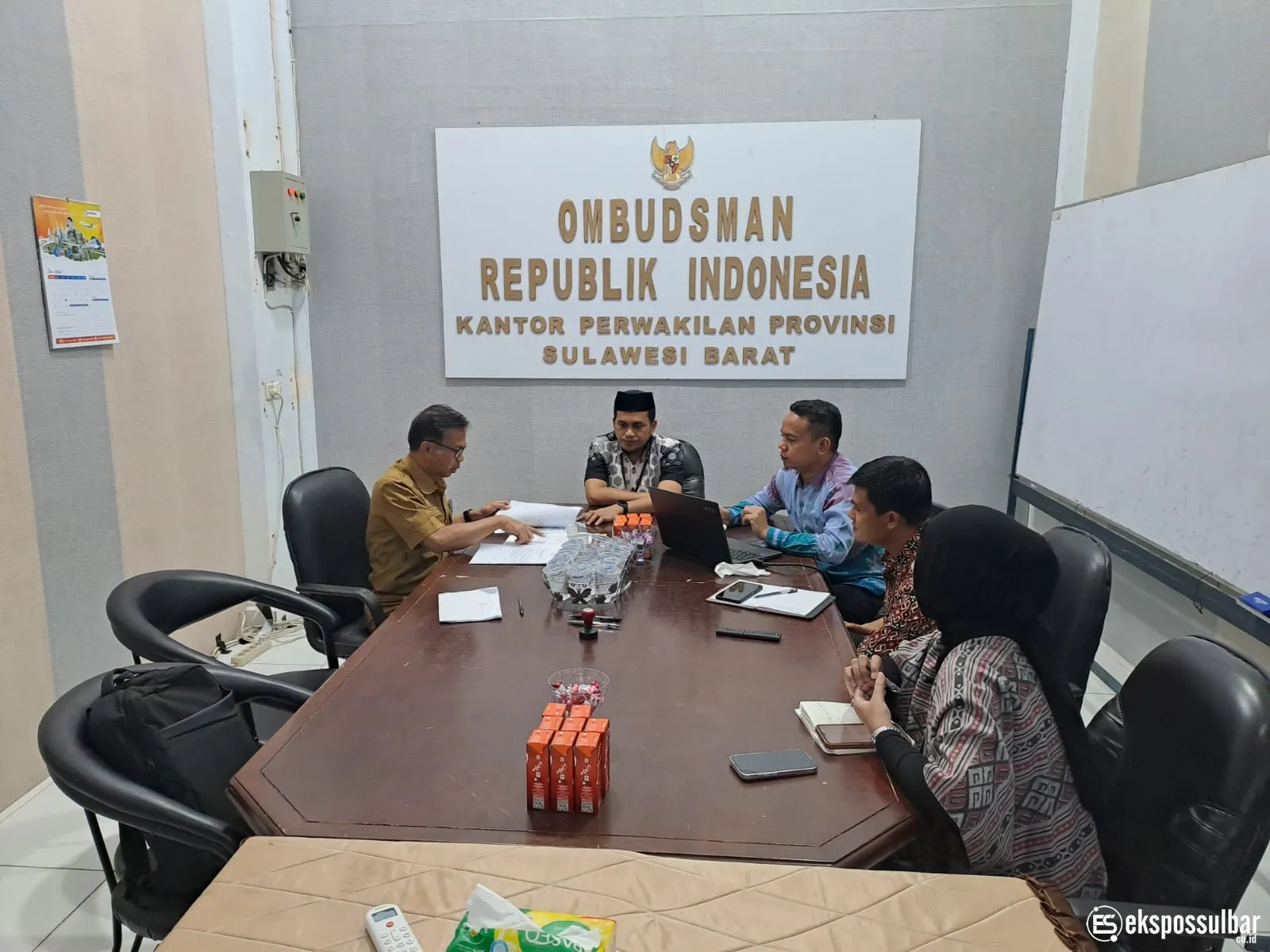 Biro Organisasi Setda Sulbar Gandeng Ombudsman Cegah Maladministrasi