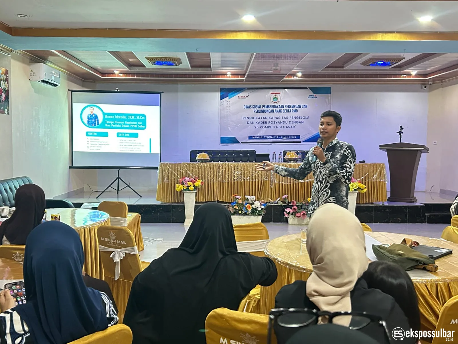 DKPPKB Sulbar Dukung Peningkatan Kapasitas Pengelola dan Kader Posyandu melalui 25 Kompetensi Dasar di Mamuju Tengah