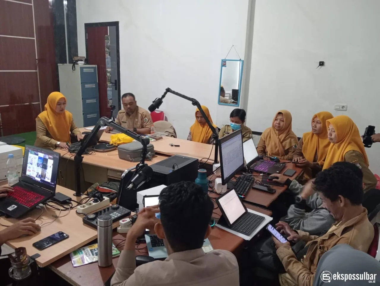 Genjot Kinerja Semester I, DiskominfoSS Sulbar Evaluasi SPBE hingga SPAN LAPOR