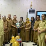 Kepala DPMPTSP Sulbar Terima Kunjungan Koordinasi DPMPTSP Mamuju Tengah