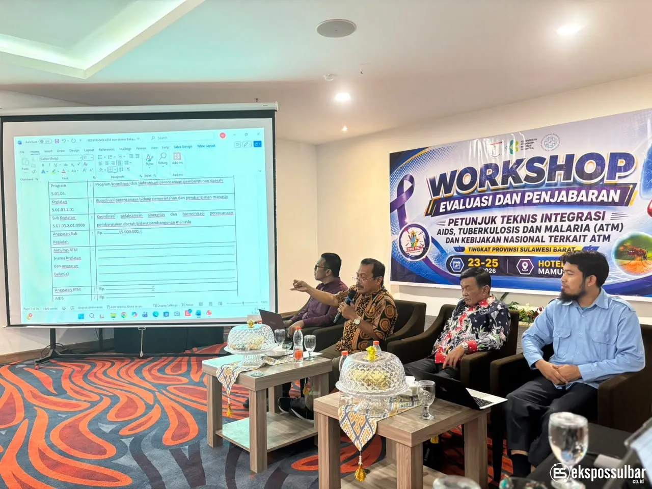 Sinergitas DKPPKB Sulbar dan RSSH Adinkes Perkuat Integrasi Program AIDS, Tuberkulosis dan Malaria di Sulawesi Barat