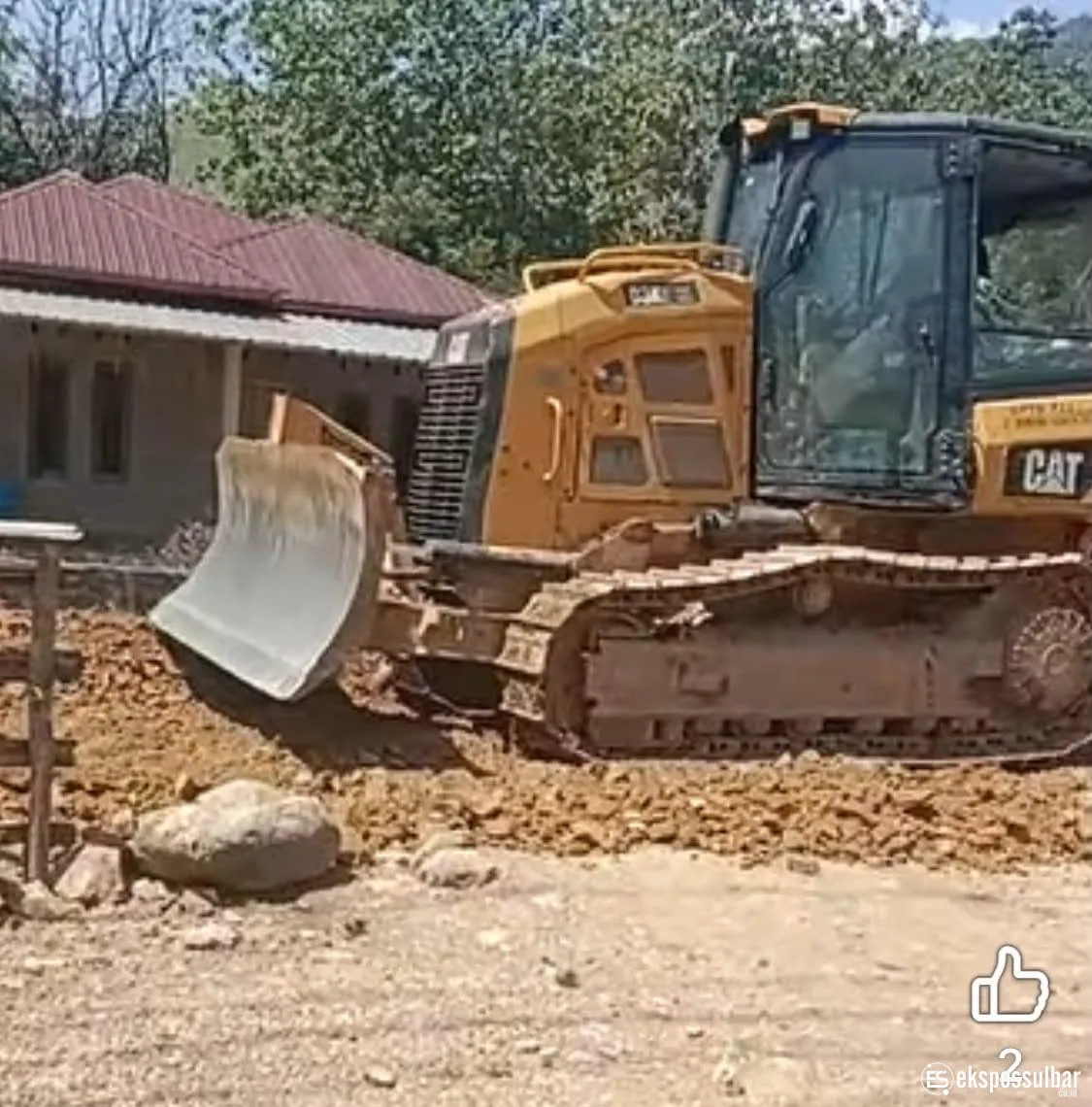 Gerak Cepat PUPRD Sulbar Pulihkan Akses Jalan Dusun Kandang Batu, Masyarakat Sampaikan Apresiasi