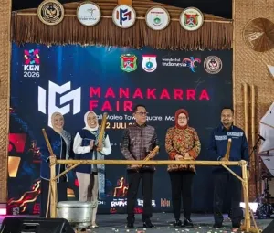 Wakil Ketua DPRD Sulbar Hadiri Pembukaan Manakarra Fair, Perkuat Kolaborasi Wujudkan Pertumbuhan Ekonomi Inklusif dan Berkelanjutan