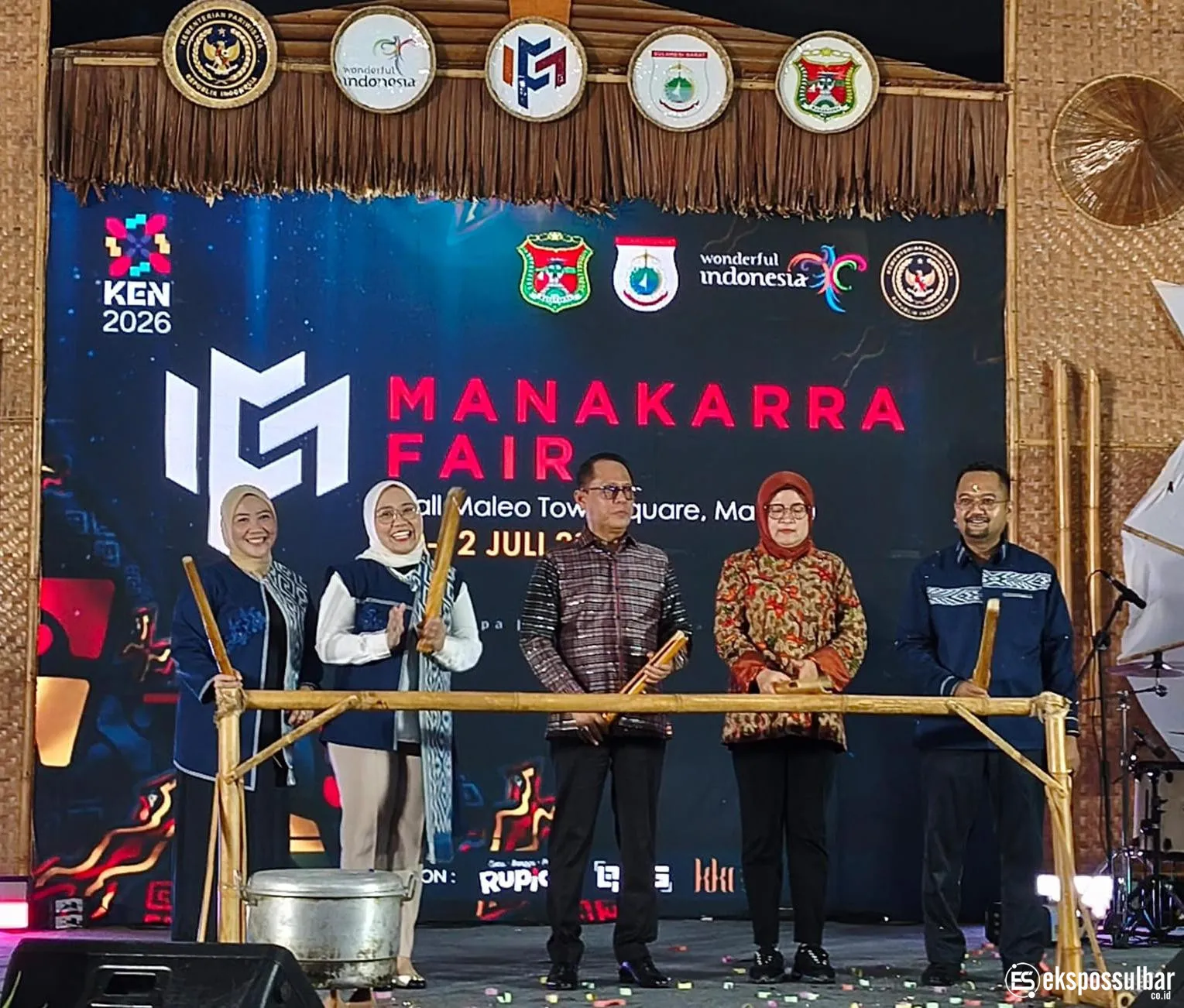 Wakil Ketua DPRD Sulbar Hadiri Pembukaan Manakarra Fair, Perkuat Kolaborasi Wujudkan Pertumbuhan Ekonomi Inklusif dan Berkelanjutan