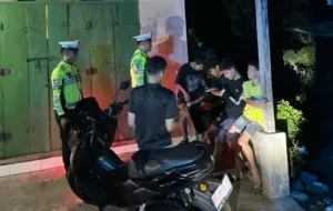 Patroli Malam Polantas Polda Sulbar: Pendekatan Humanis Wujudkan Rasa Aman dan Tertib Berlalu Lintas
