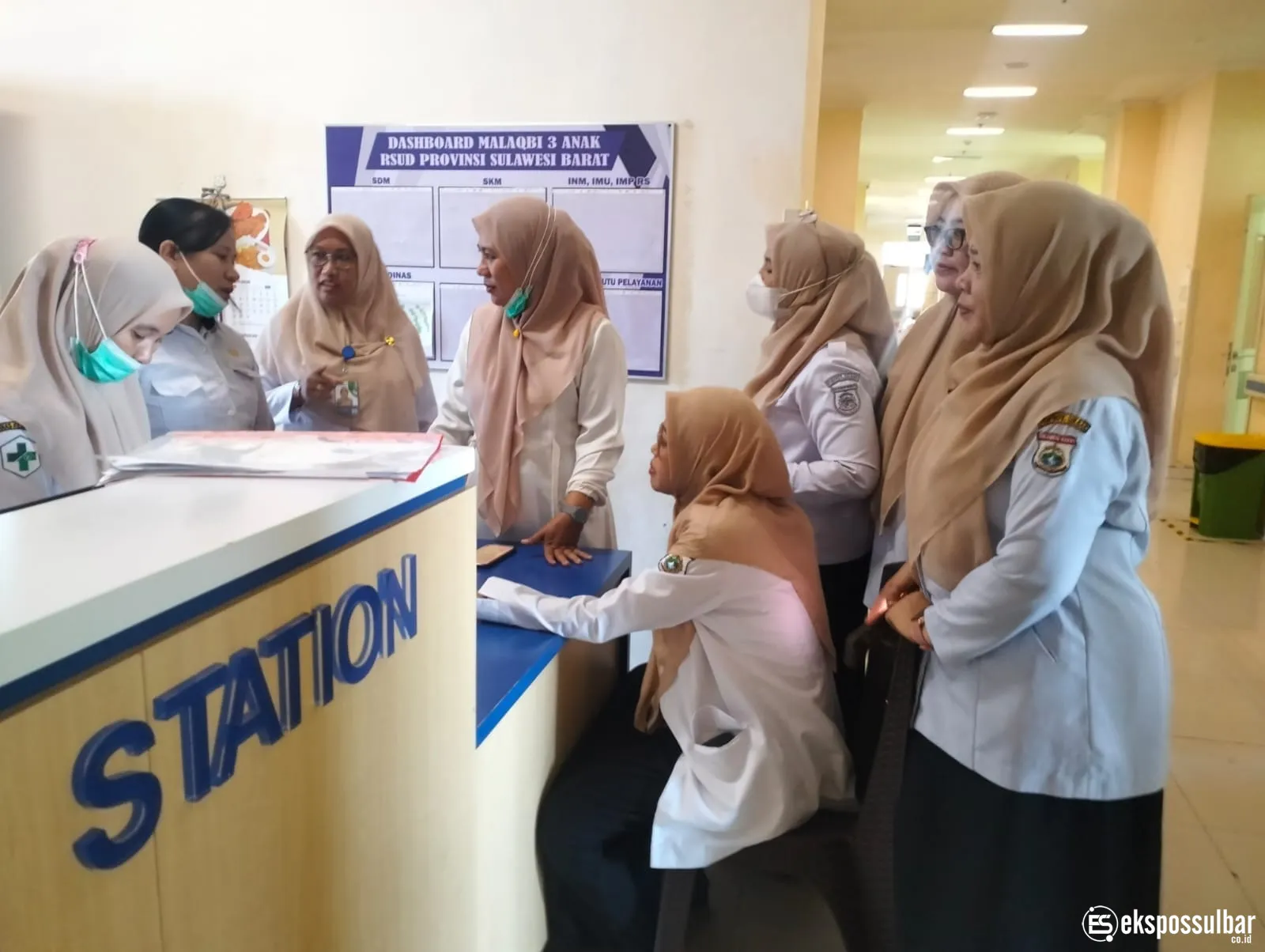 Pastikan Pelayanan Tetap Optimal, Bidang Pelayanan RSUD Sulbar Laksanakan Supervisi ke Unit Pelayanan