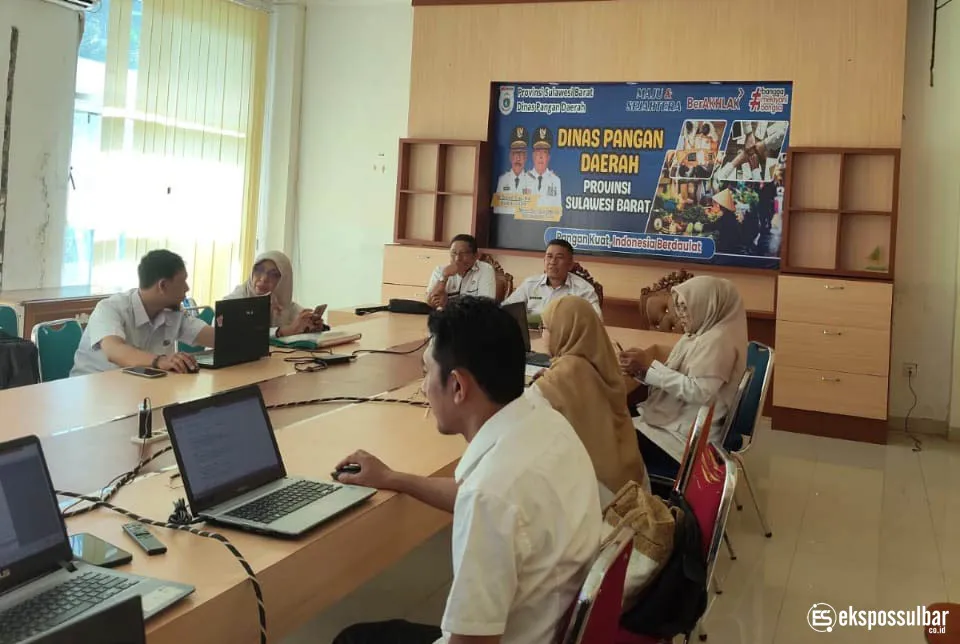Tingkatkan Kualitas Kinerja Organisasi, Dinas Pangan Sulbar Siap Tindak Lanjuti Rekomendasi Tim PEKPPP