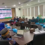 Jajaran Pemkesra Sulbar Ikuti Rapat Rekonsiliasi Data Peserta BPJS Kesehatan Penerima Bantuan Iuran PBPU