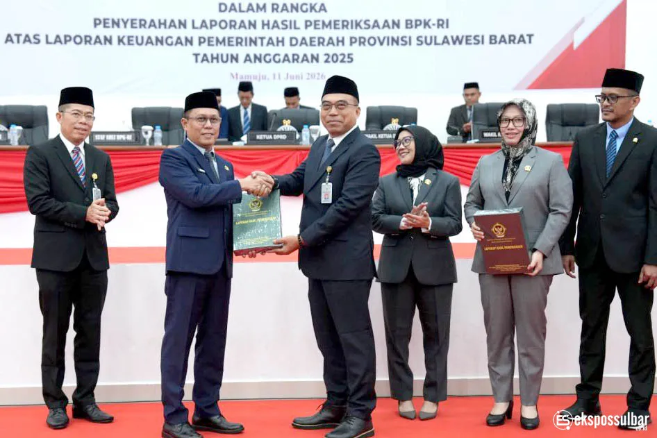 Sulbar Raih WTP ke-12 Kalinya, Gubernur Suhardi Duka Tegaskan Komitmen Penuh Tindak Lanjuti Rekomendasi BPK RI