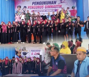 Hadiri Pelantikan Pengcab Gimnastik Mamuju, KONI Sulbar Dorong Persiapan Atlet Targetkan Pra-PON 2027 dan PON 2028