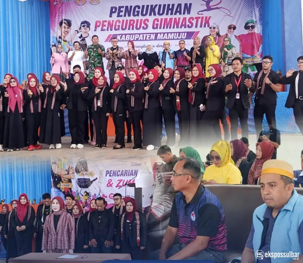Hadiri Pelantikan Pengcab Gimnastik Mamuju, KONI Sulbar Dorong Persiapan Atlet Targetkan Pra-PON 2027 dan PON 2028