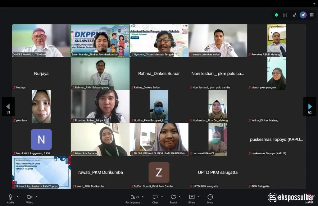 Melalui Webinar BKPM, DPMPTSP Sulbar Maksimalkan Portal PIR: Tingkatkan Investasi di Sulawesi Barat