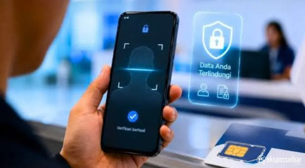 Cegah Kerugian Konsumen, KominfoSS Sulbar Minta Warga Registrasi Biometrik SIM Card Pakai Data Sendiri