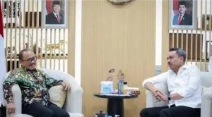 Gubernur SDK Audiensi ke Menteri UMKM, Dorong Revitalisasi PLUT Sulbar Pasca Gempa 2021