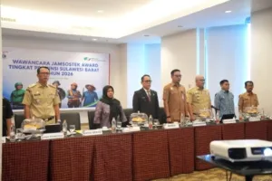 Jamsostek Award 2026: Mamuju Tengah Terbaik, Sekda Sulbar Dorong UHC 99% Demi Perlindungan Semua Pekerja