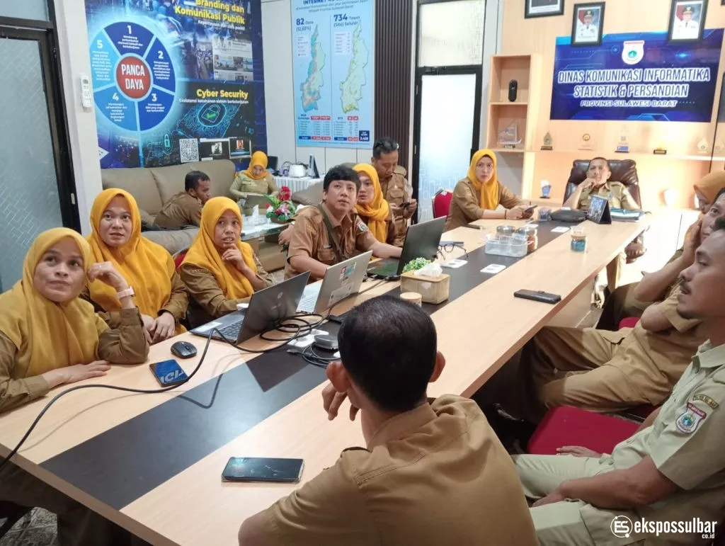 DiskominfoSS Sulbar Pertajam Target Kinerja dan Layanan Digital