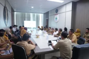 Sekprov Sulbar Pimpin Rapat Koordinasi Percepatan Pendataan Calon Penerima BSPS, Penginputan Mulai Dilakukan