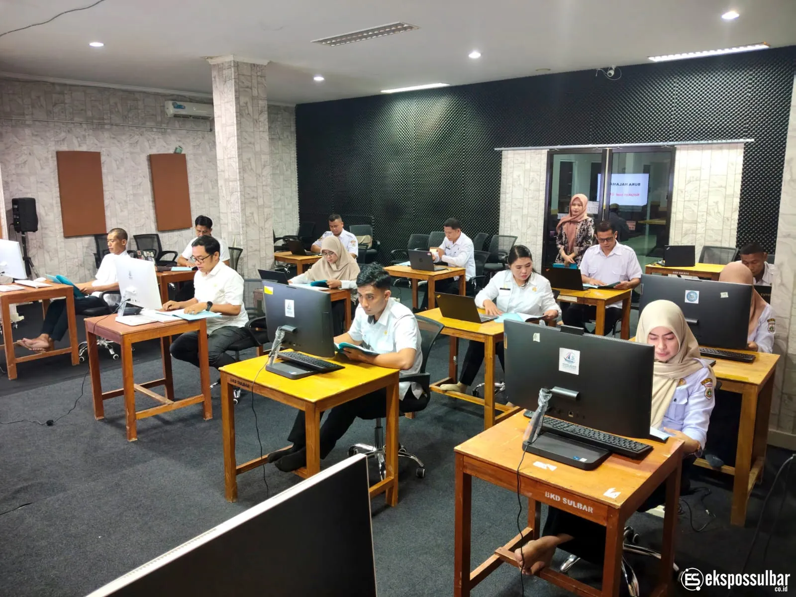 UPTD Penilaian Kompetensi Laksanakan Uji Kompetensi Jabatan Pelaksana Lingkup Pemprov Sulbar