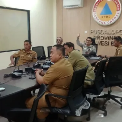 BPBD Sulbar Gelar Rakortek Hidrometeorologi Kering 2026, Perkuat Kesiapsiagaan Daerah Hadapi Musim Kemarau