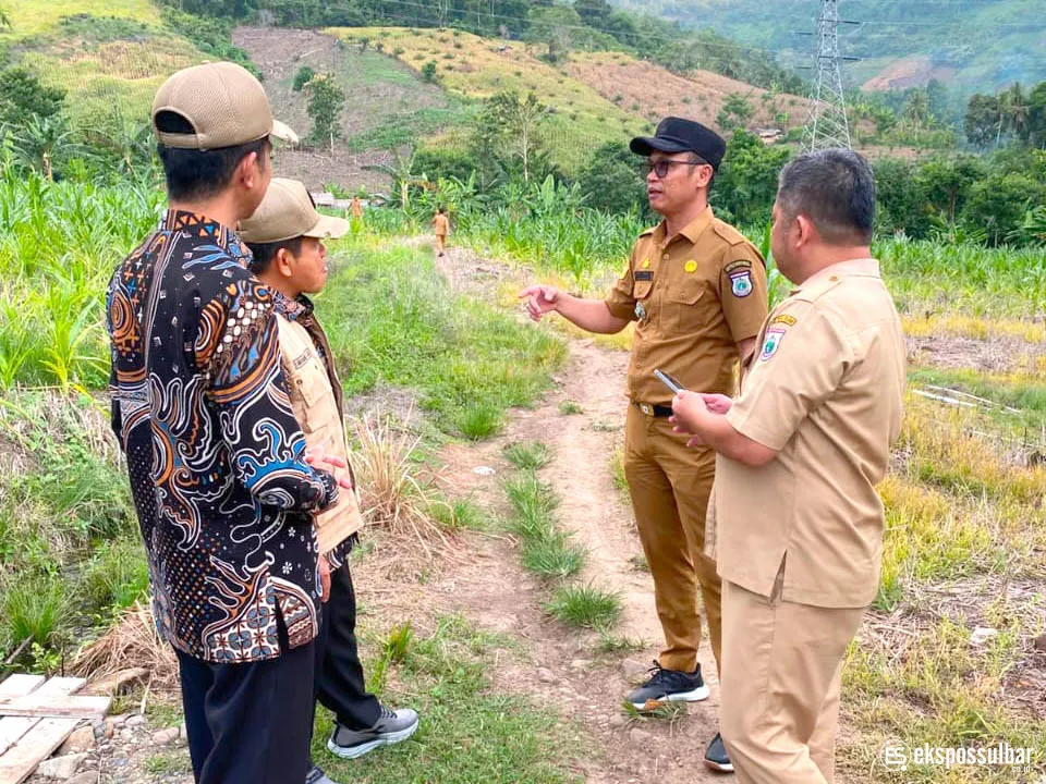 Pembangunan Asrama Haji di Mamuju, Pemkesra dan Kementerian Haji Sulbar Tinjau Lokasi