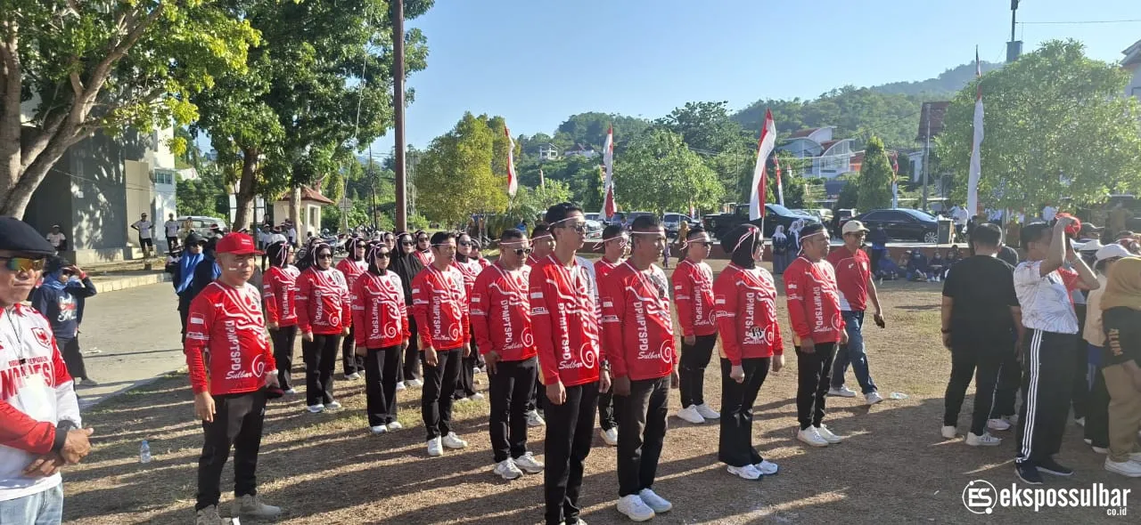 Pekan Kemerdekaan RI ke-81 di Sulbar Dimulai, DPMPTSP Turut Semarakkan Lomba Antar-OPD
