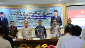 Mewakili Gubernur, Kadispoparekraf Sulbar Apresiasi Rencana Strategis KONI Sulbar Menuju PON