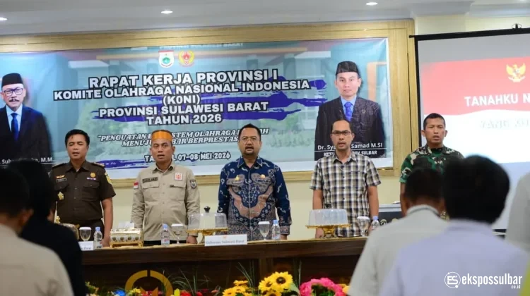 Mewakili Gubernur, Kadispoparekraf Sulbar Apresiasi Rencana Strategis KONI Sulbar Menuju PON