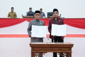 Perkuat Sinergi Eksekutif dan Legislatif, BPKAD Sulbar Hadiri Penandatanganan Kesepakatan KUA-PPAS 2027