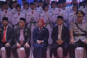 Suraidah Hadiri Pengukuhan 65 Paskibraka Sulbar, Pesan Jaga Disiplin dan Kekompakan