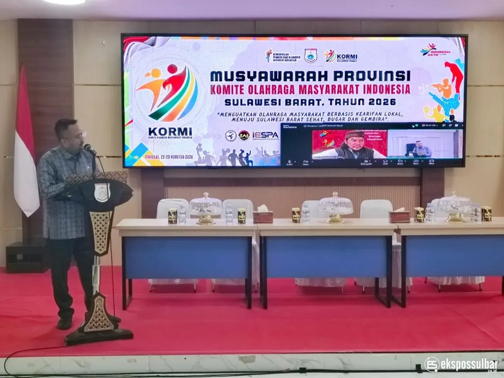 Bau Akram Dai Buka Musprov KORMI Sulbar, Dorong Penguatan Olahraga Masyarakat