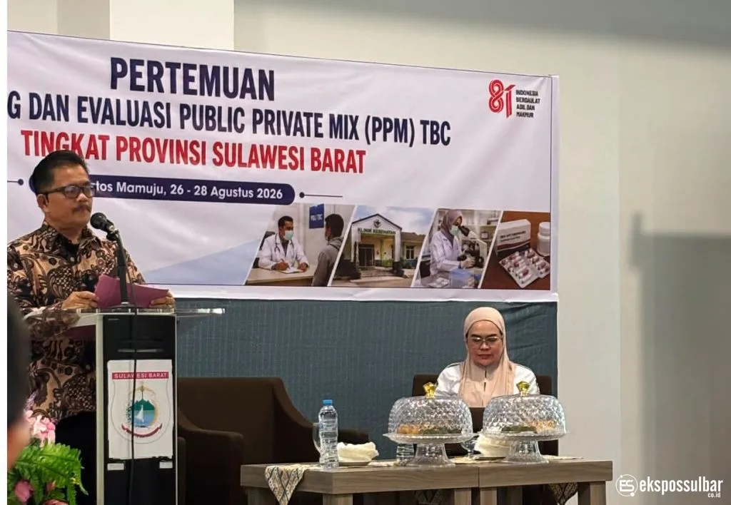 DKPPKB Sulbar Perkuat Kolaborasi Layanan TBC melalui Pertemuan Monitoring dan Evaluasi PPM