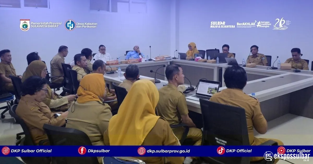 Rakor Komisi II DPRD Sulbar, DKP Paparkan Realisasi dan Potensi PAD 2026