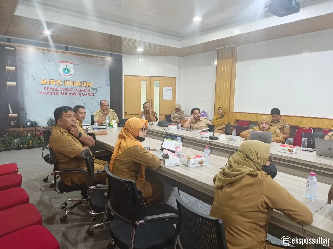 Clearing House Biro Hukum Pastikan Kepastian Hukum Pembangunan Infrastruktur Jalan Sulbar