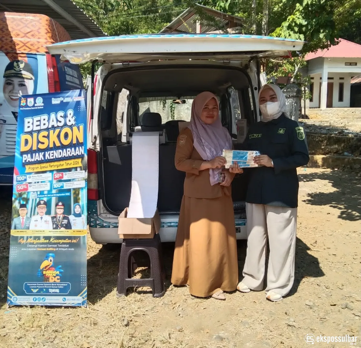 Samsat Mamuju Hadir di Dua Titik Layanan, Catat Penerimaan Rp18,4 Juta