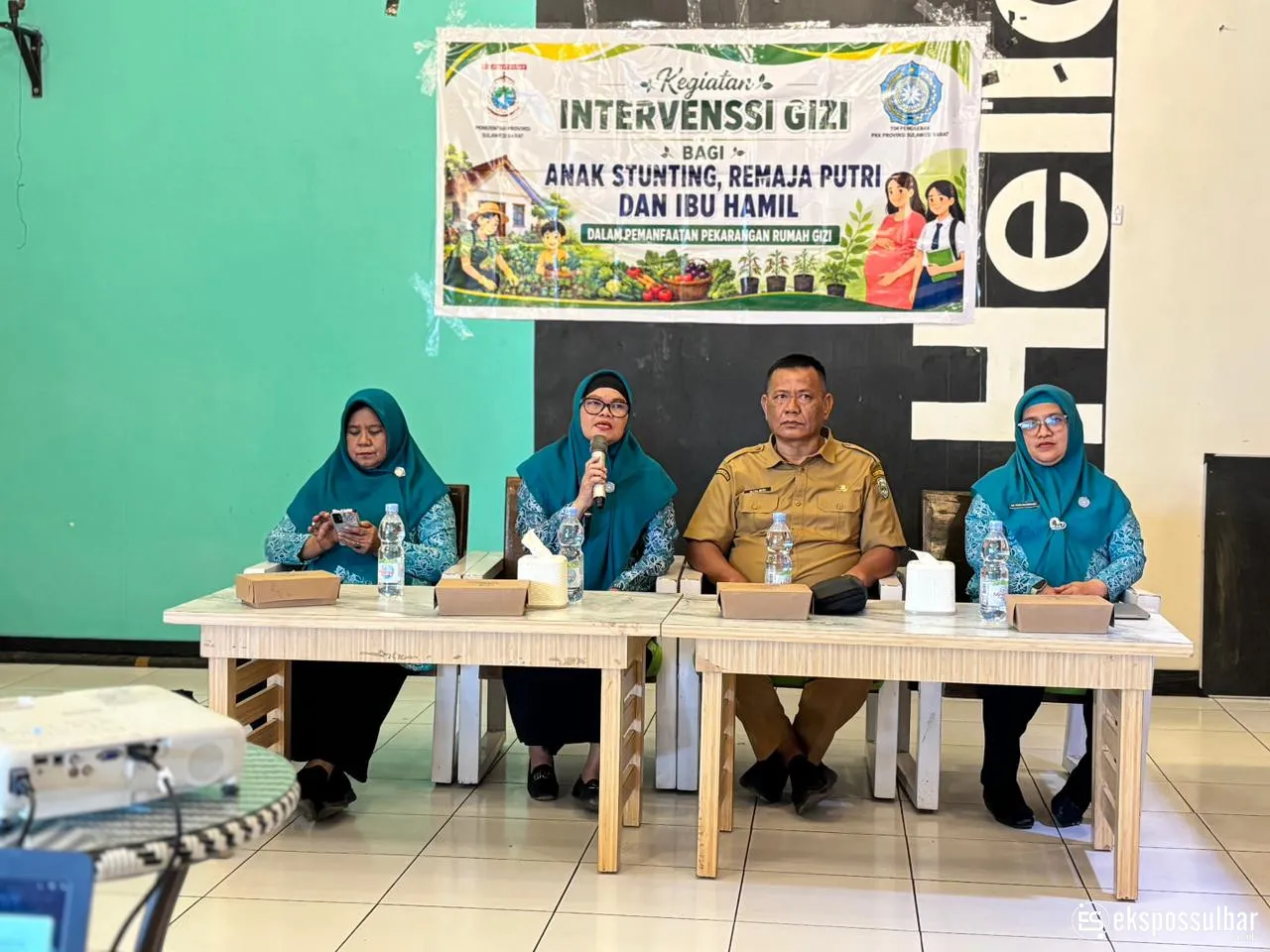 Perkuat Penanganan Stunting, DKPPKB Sulbar Bersama TP PKK Gelar Intervensi Gizi dan Pemanfaatan Pekarangan Rumah Gizi di Mamuju Tengah