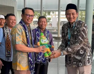 Rombongan Kafilah MTQ Nasional Perwakilan Sulbar Tiba di Semarang, Disambut Hangat Pemprov Jateng