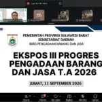 Expose III PBJ 2026, Biro PBJ Setda Sulbar Perkuat Pengendalian Progres dan Persiapan Konsolidasi 2027