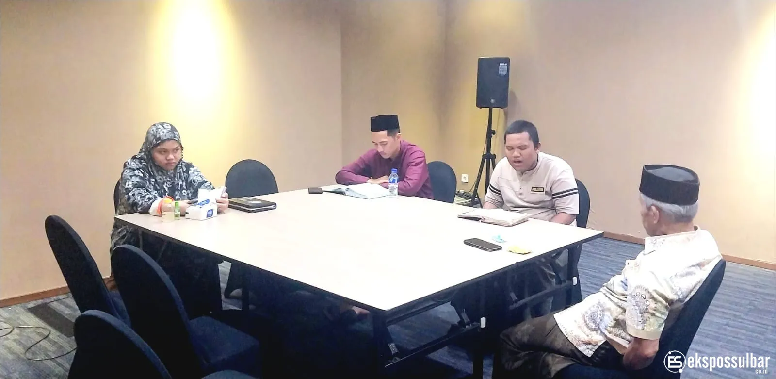 Sebelum Tampil di MTQ Nasional, Kafilah Sulbar Terus Digenjot Melalui Coaching Clinic dengan Kiyai Hasan Basri