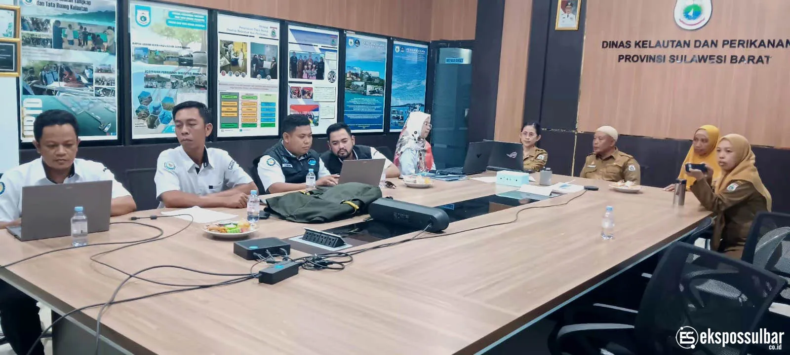 Perkuat Tata Kelola Laut, DKP Sulbar Dukung Pemutakhiran Data RZ KAW Selat Makassar