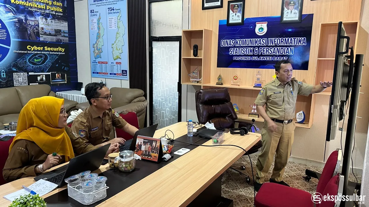 DiskominfoSS Sulbar Perkuat Komitmen Internal, Kepala Dinas Ambil Peran sebagai Mentor SIPADU PEMDI